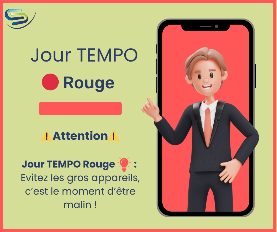 Information Tempo du jour : Rouge